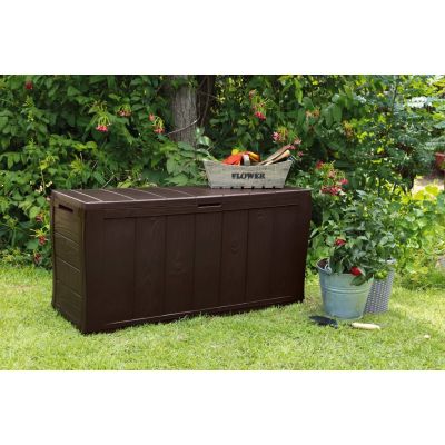 2. Skrzynia ogrodowa SHERWOOD STORAGE BOX 270 L  KETER