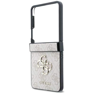 5. Etui Guess Big 4G Logo na Samsung Galaxy Z Flip 8 - różowe