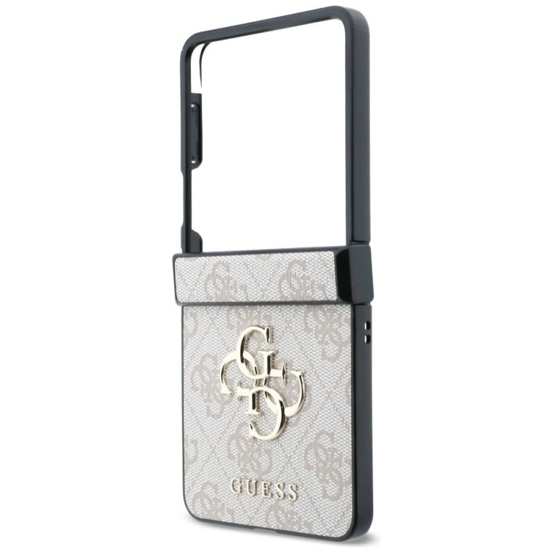 5. Etui Guess Big 4G Logo na Samsung Galaxy Z Flip 8 - różowe