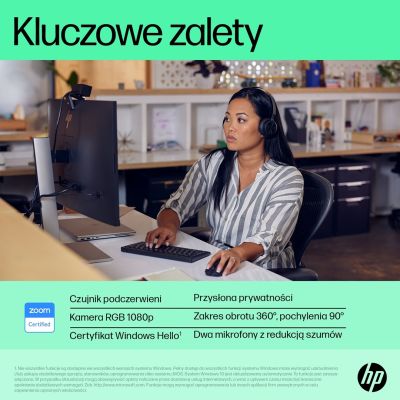 7. HP Kamera internetowa 625 FHD