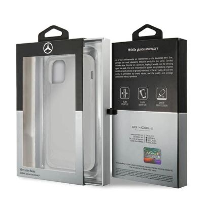 8. Etui Mercedes Transparent Line na iPhone 12 / iPhone 12 Pro - przezroczyste