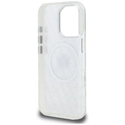 7. Etui Karl Lagerfeld IML Karl Head Logo MagSafe na iPhone 16 Pro Max - szare