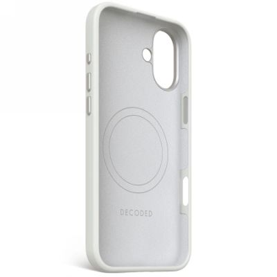 3. Etui Decoded AntiMicrobial Silicone Backcover z MagSafe do iPhone 16 Plus - szare