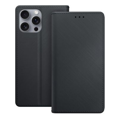 16. Etui z klapką 3mk Wallet Case na iPhone 16 Pro - czarne