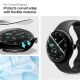 8. Folia hydrożelowa Spigen Elite Shield EZ Fit 2-Pack na Google Pixel Watch 41 mm