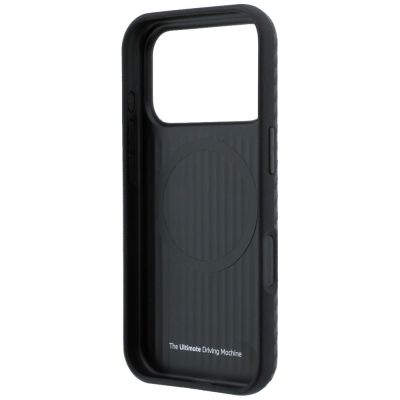7. Etui BMW M Carbon Printed Ring MagSafe na iPhone 17 Pro / 18 Pro - czarne