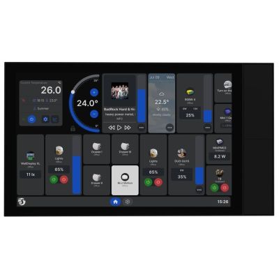 Panel sterowania Shelly Wall Display XL, czarny