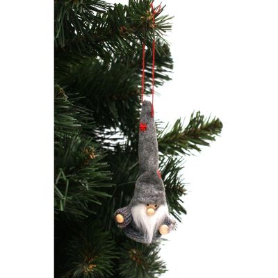 8. ZAWIESZKA BOMBKA SKRZAT SZARY 11CM