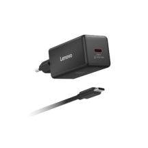 Lenovo G0A665WBEU ładowarka do urządzeń przenośnych Uniwersalne Czarny Prąd przemienny Szybkie ładowanie Wewnętrzna