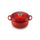 2. Le Creuset Signature Roaster okrągły 22cm wiśniowy