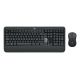 20. Zestaw klawiatura + mysz membranowa Logitech MK540 920-008685 (USB;  kolor czarny; optyczna; 1000 DPI)