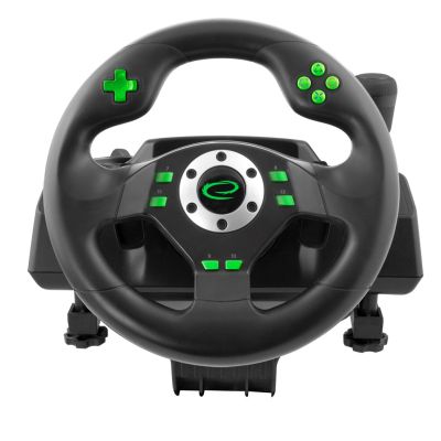 16. Kierownica Esperanza Drift EGW101 (PC, PS3; kolor czarny)