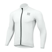 Bluza rowerowa Rockbros TLWT001 ROAD TO SKY wiatroszczelna ocieplana L - biała
