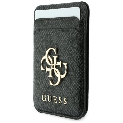 8. Etui Guess 4G z portfelem Magsafe na iPhone 18 Pro Max / 17 Pro Max - czarne