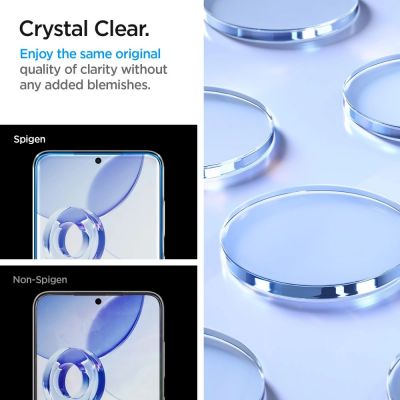 10. Szkło hartowane Spigen Glas.tR EZ Fit na Samsung Galaxy S24 / S25 - 2 szt.