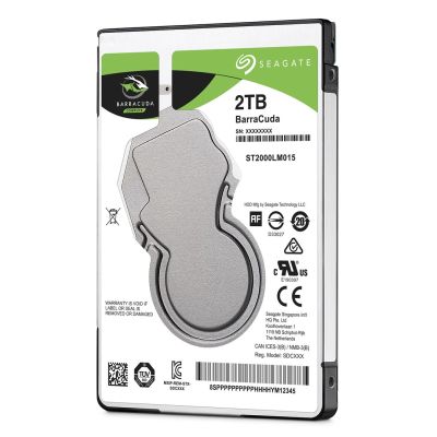 4. Dysk HDD Seagate Barracuda ST2000LM015 (2 TB ; 2.5"; 128 MB; 5400 obr/min)