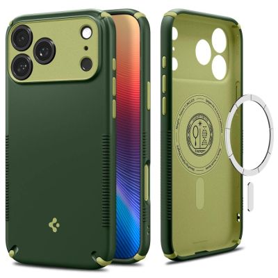 Etui Spigen Nano Pop MagSafe na iPhone 18 Pro Max / 17 Pro Max - zielone
