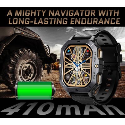 6. Smartwatch Męski Rubicon RNCF23-1 BLACK