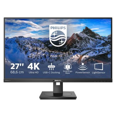 5. Monitor LCD Philips 279P1/00 27" 4K UHD IPS 16:9 Black 4ms 350cd/m2 Audio out HDMI ports quantity 2