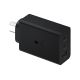 19. Samsung 65W Power Adapter Trio, Black
