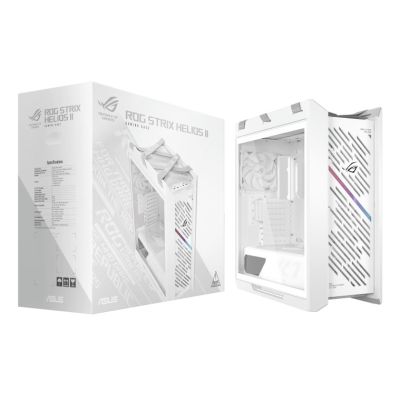 6. ASUS ROG Strix Helios II Midi Tower Biały
