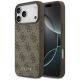 Etui Guess 4G Classic na iPhone 17 Pro Max / 18 Pro Max - brązowe