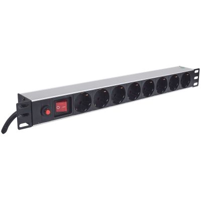 2. INTELLINET LISTWA ZASILAJĄCA RACK 19 X8 1U SCHUKO 3M BEZPIECZNIK 713986