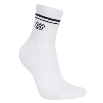 2. Skechers 3pk Wpk Wmn Ls Low Crew S601827-WHT Białe 39-42