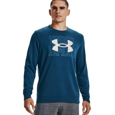 4. Bluza Under Armour UA Rival Terry Logo Crew M 1370391 458