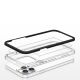 5. Clear 3in1 etui do iPhone 13 Pro Max żelowy pokrowiec z ramką czarny
