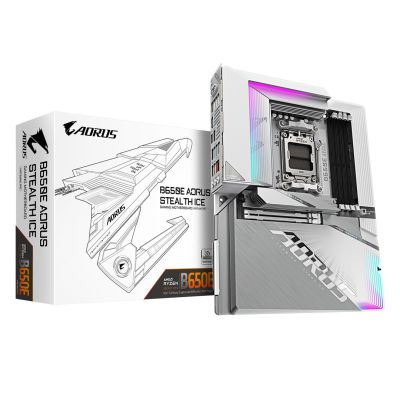 7. GIGABYTE B650E AORUS STEALTH ICE płyta główna AMD B650 Gniazdo AM5 ATX