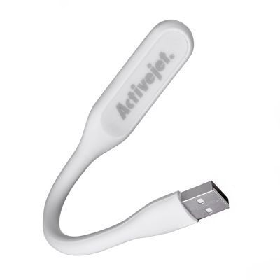 4. Activejet Lampka do komputera czytania USB 5V Biała