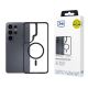 10. Etui 3mk Satin Armor MagCase na Samsung Galaxy S26 Ultra - przezroczysto-czarne