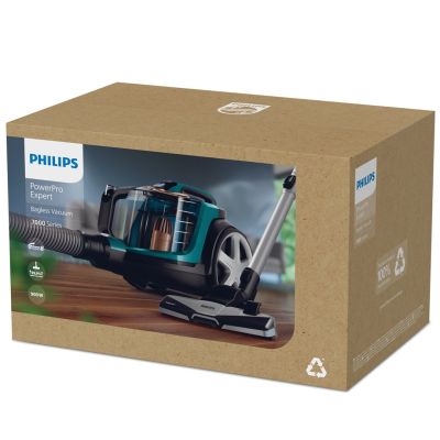 3. Odkurzacz Philips FC9744/09 (650W; kolor zielony)