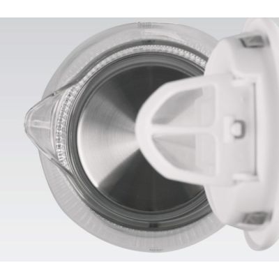 2. Czajnik elektryczny szklany 1,7L 2200W MR-063-WHITE MAESTRO