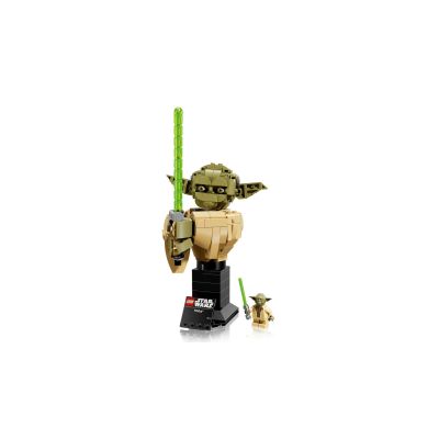 11. LEGO Star Wars 75438 - Popiersie Yody