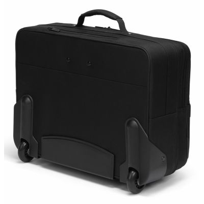 2. DICOTA D32036-RPET torba na laptop 43,9 cm (17.3") Pokrowiec w typie walizki na naóżkach Czarny