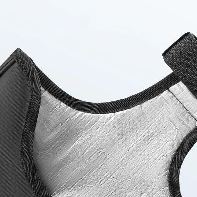 4. Osłona transportowa na mechanizm korbowy Rockbros D76 - czarno-szara