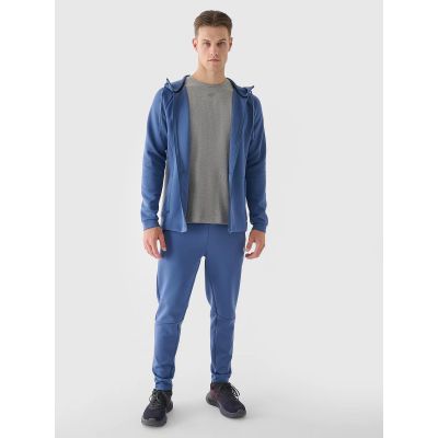 Bluza treningowa rozpinana z kapturem męska 4F 4FWAW24TFSWM405-32S