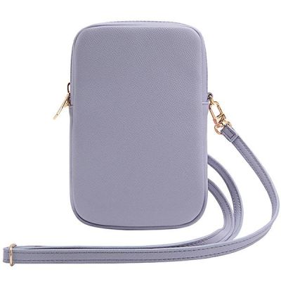 2. Torebka Guess Zip Triangle 4G - fioletowa