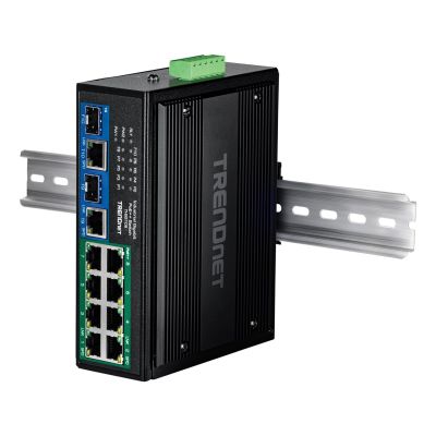 7. Switch TRENDnet 10-PORT PRZEMYSŁOWY GIGABIT 400W