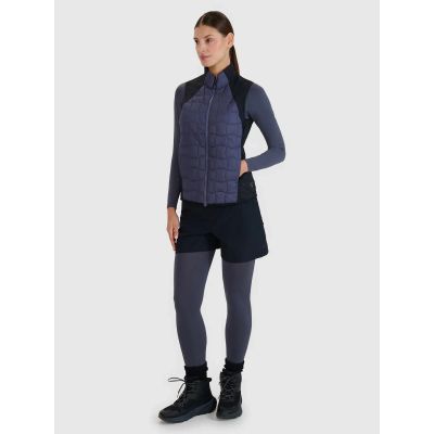 Bezrękawnik trekkingowy z wypełnieniem Primaloft Black damski 4F 4FWSS25TVJAF180-22S