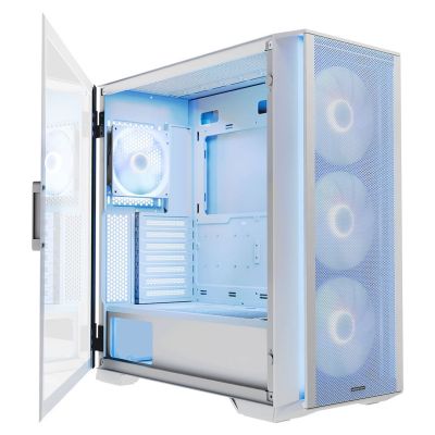 2. MODECOM OBUDOWA HORIZON ARGB FLOW MIDI USB TYPE -C BIAŁA