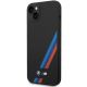 2. Etui BMW Silicone Slanted Sttripes na iPhone 14 Plus / 15 Plus - czarne