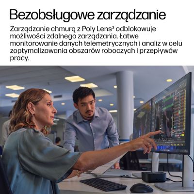 7. Stacja dokująca + zasilacz HP USB-C Dock G6 100W czarna 9X3V1UT#ABB