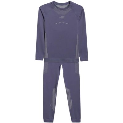 2. Bielizna bezszwowa dla chłopca 4F M248 granat 4FJWAW25USEAM248 31S