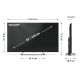 8. Ostry Telewizor Smart TV 55HP6265E 55 Google TV UHD Czarny