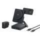 2. Ładowarka bezprzewodowa Baseus PicoGo AF21 3w1 Qi2.2 35W z zasilaczem EU 45W i kablem USB-C 1m - czarna