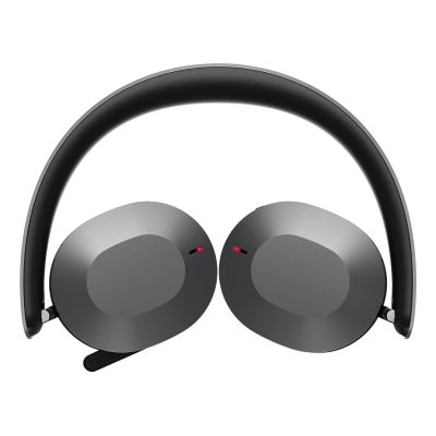 6. Lenovo 4XD1V23301 słuchawki/zestaw słuchawkowy Przewodowy i Bezprzewodowy Opaska na głowę Biuro/centrum telefoniczne USB Type-C Bluetooth Szary