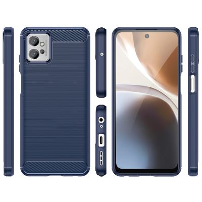 2. Carbon Case etui Realme C31 elastyczny silikonowy karbonowy pokrowiec czarne